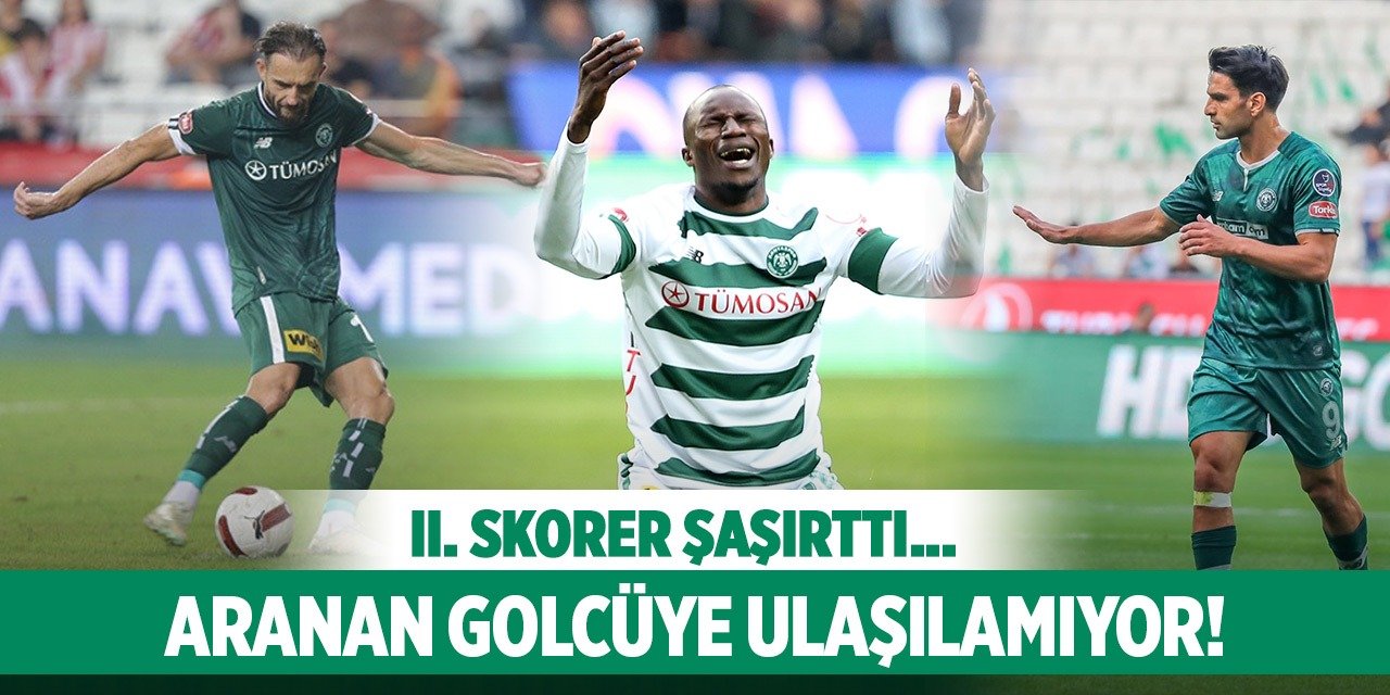 Konyaspor'da sessiz golcüler!