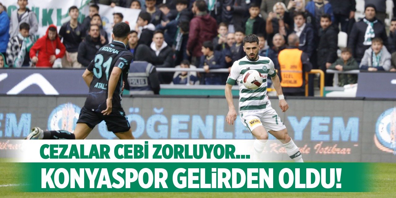 Konyaspor'un cezası milyonu geçti!