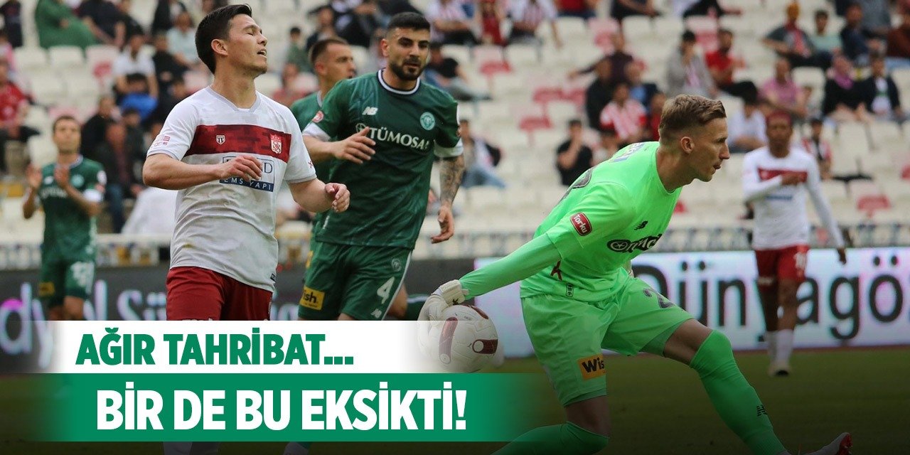 Konyaspor'da sorun bir değil!