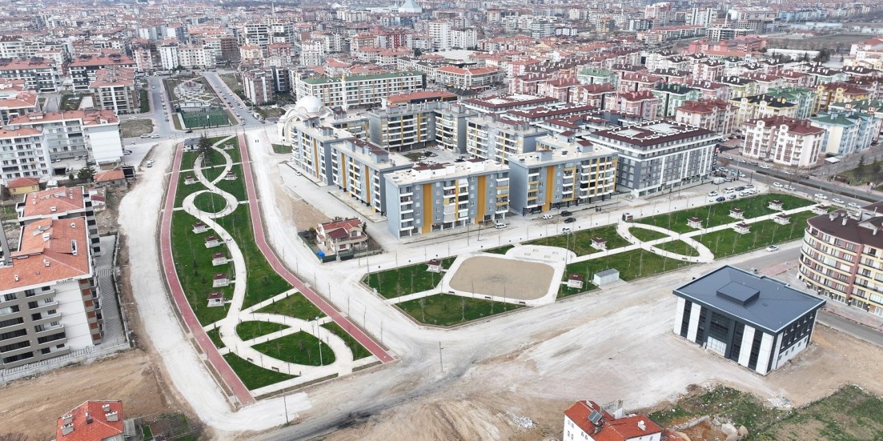 Konya'da 50 bin metrekarelik park büyümeye devam ediyor