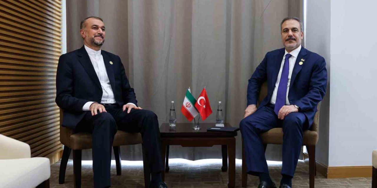 Dışişleri Bakanı Fidan, İran Dışişleri Bakanı Abdullahiyan ile görüştü
