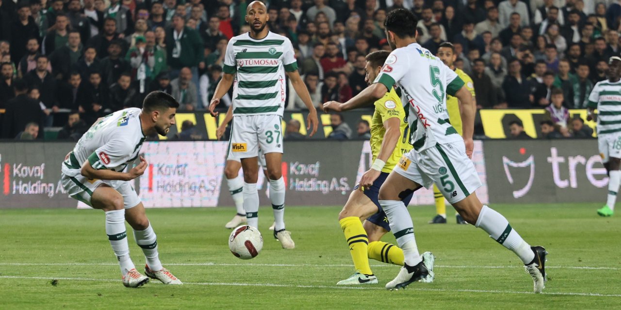 Konyaspor-Fenerbahçe, Rekabette tarihe geçti