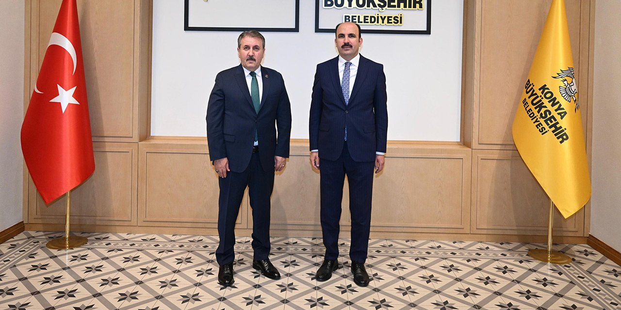 BBP Genel Başkanı Destici'den Başkan Altay’a ziyaret