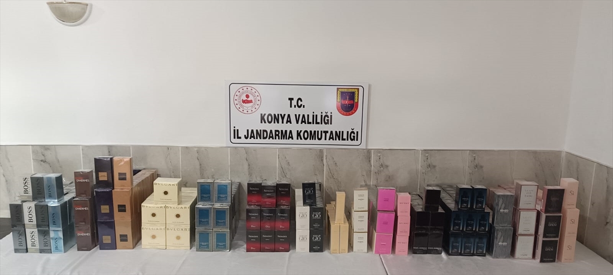 Konya'da en pahalı parfümler yakalandı