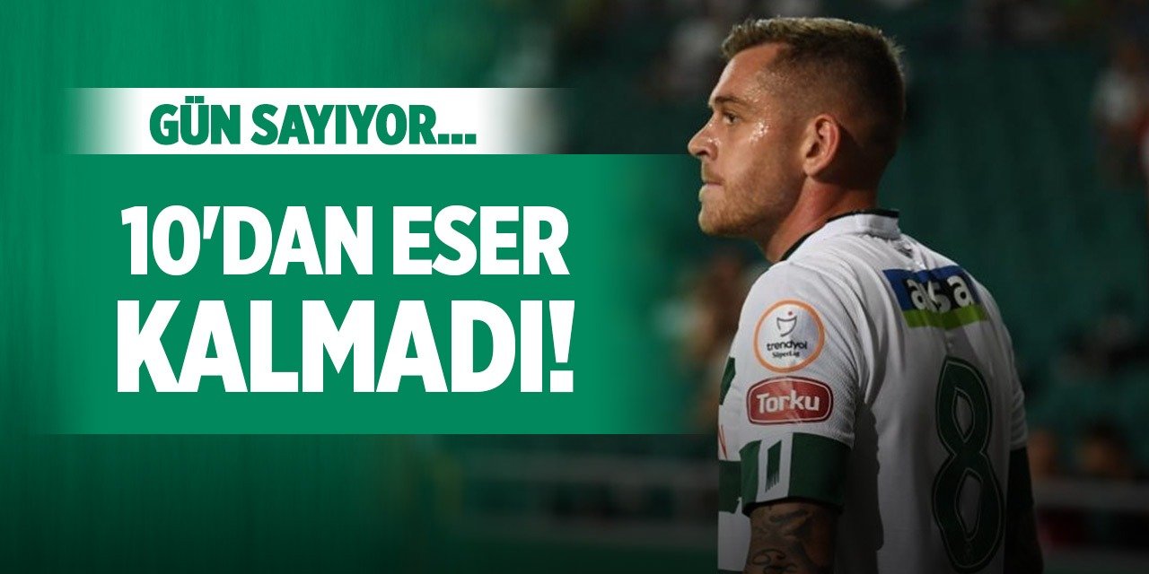 Konyaspor'da Cicaldau gün sayıyor!