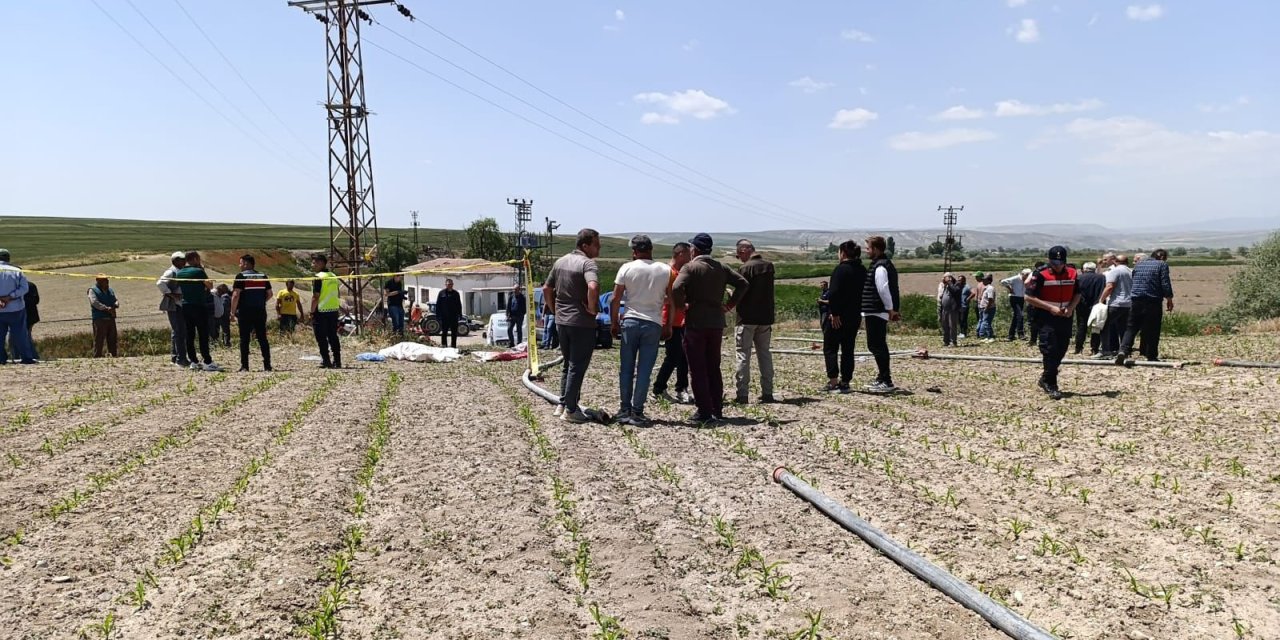 Ankara’da elektrik akımına kapılan çiftçi hayatını kaybetti