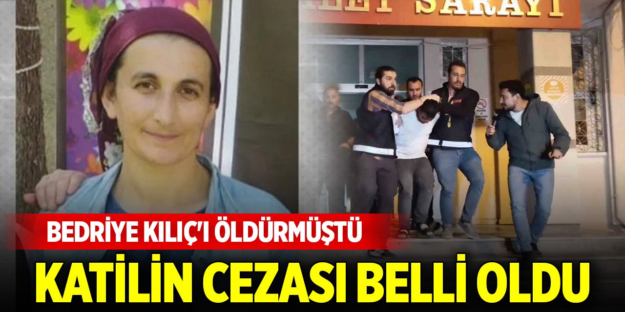 Konya'da Bedriye Kılıç'ı öldüren kocası için karar verildi