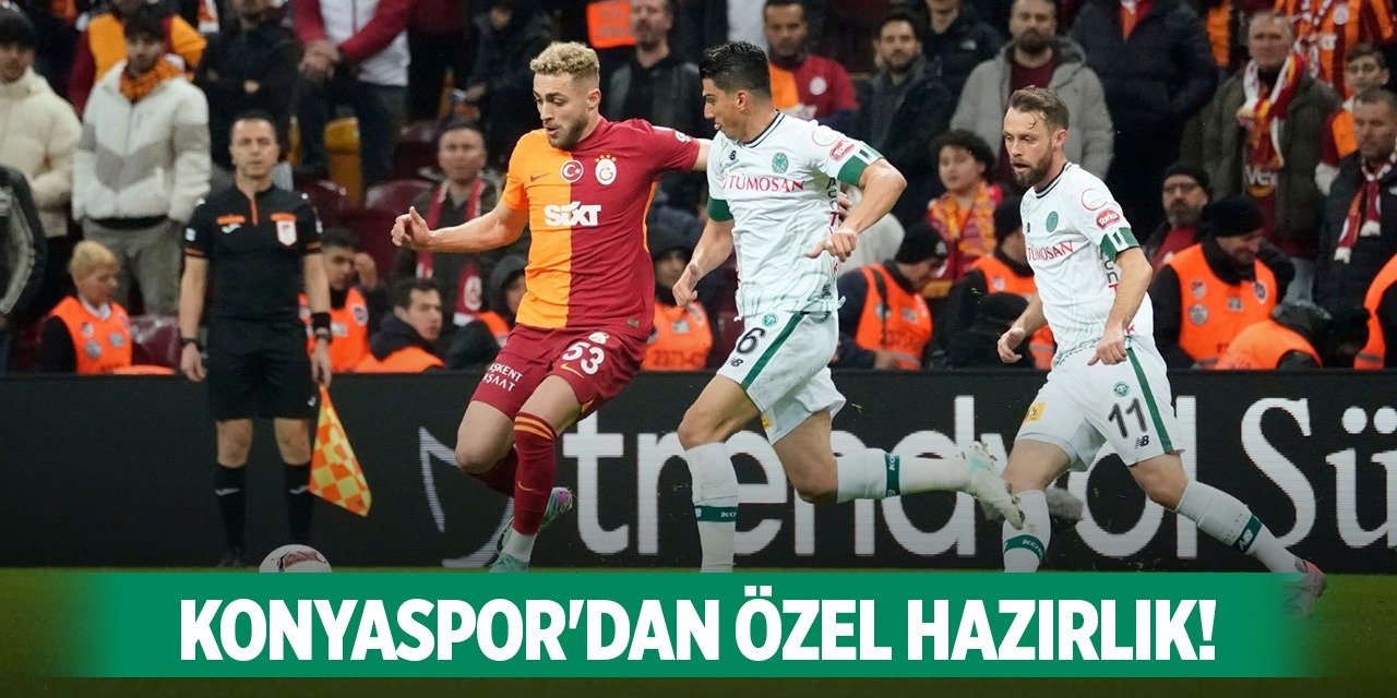 Konyaspor'dan özel hazırlık var!