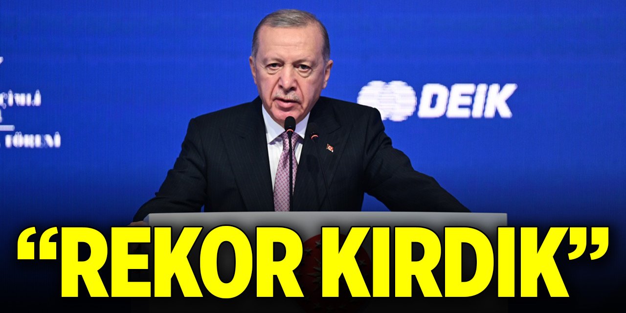 Cumhurbaşkanı Erdoğan: Hedeflerimizden kopmadık, rekor kırdık