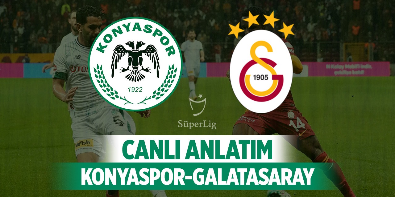 Konyaspor-Galatasaray,  1 gol var!