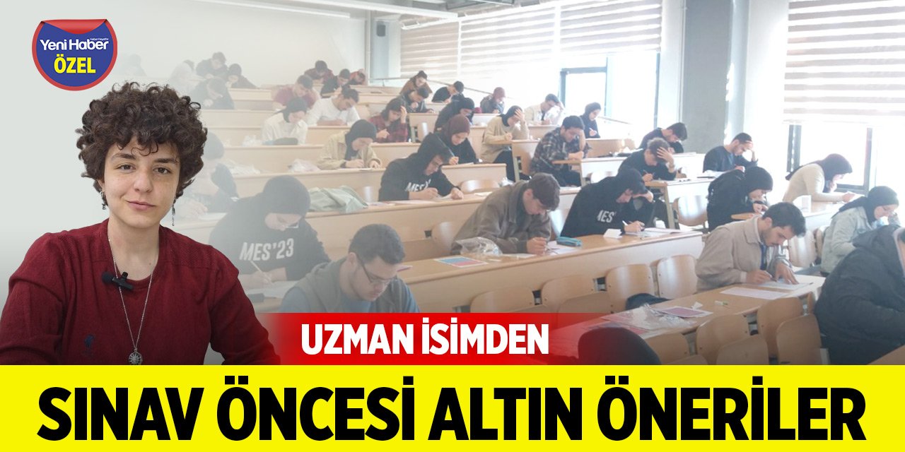 Uzman isimden LGS ve YKS öncesi altın öneriler