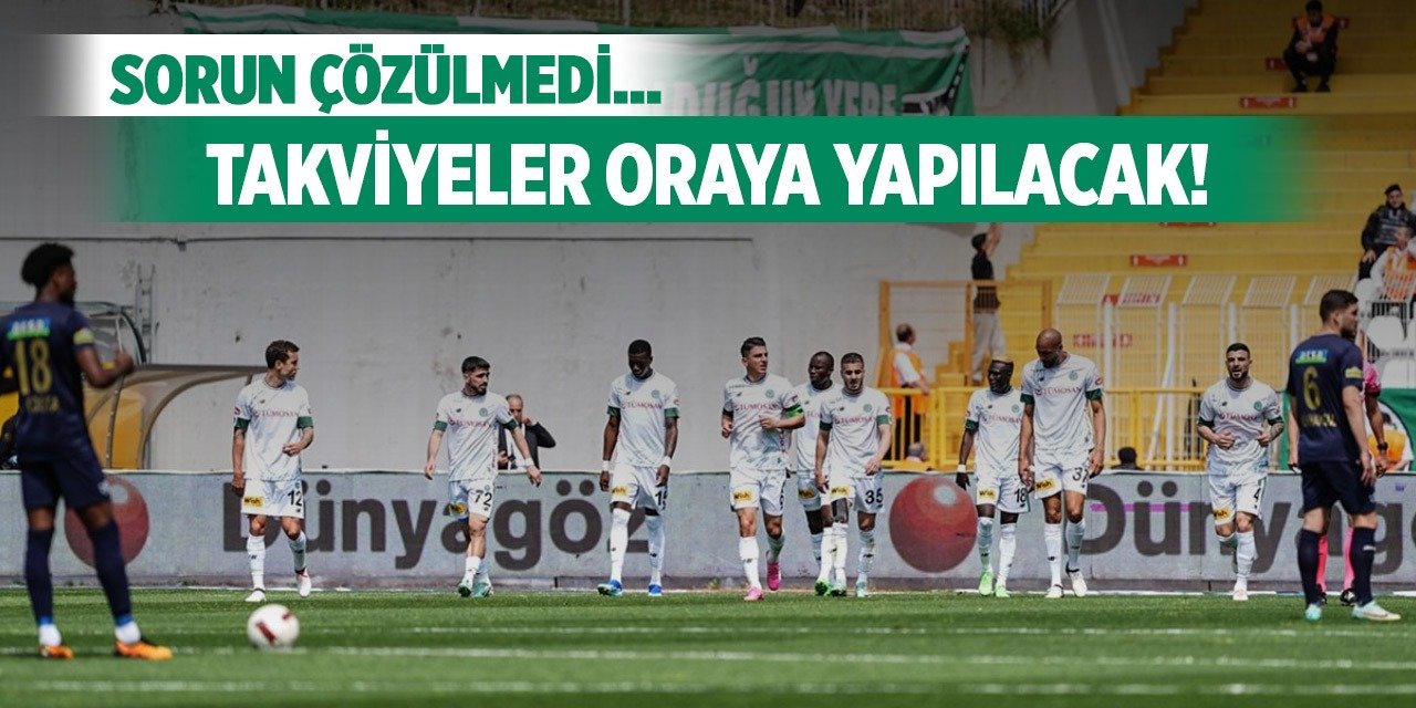 Konyaspor o sorununu çözemedi!