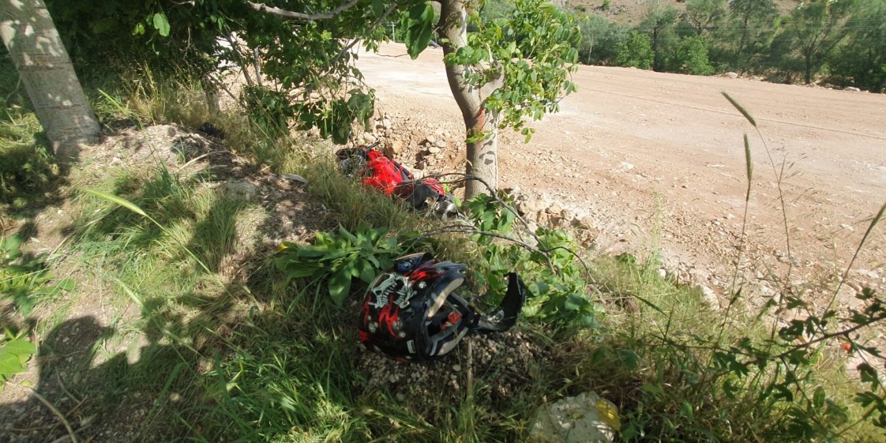 Yeni aldığı motosikletiyle kaza yapan genç hayatını kaybetti