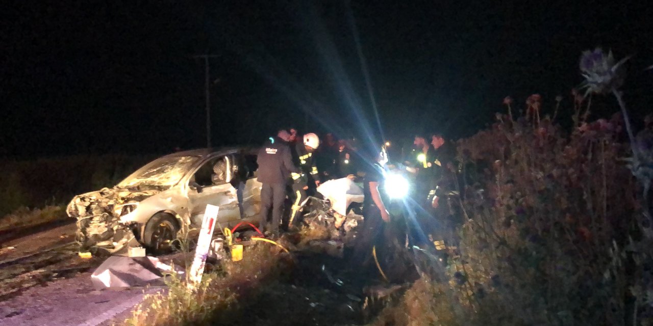 Tekirdağ’da zincirleme kaza: 3 ölü, 4 yaralı