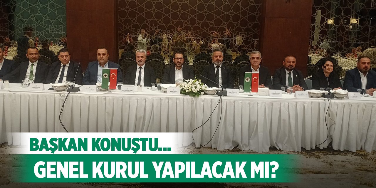 Konyaspor'da Başkan'dan kritik açıklamalar!