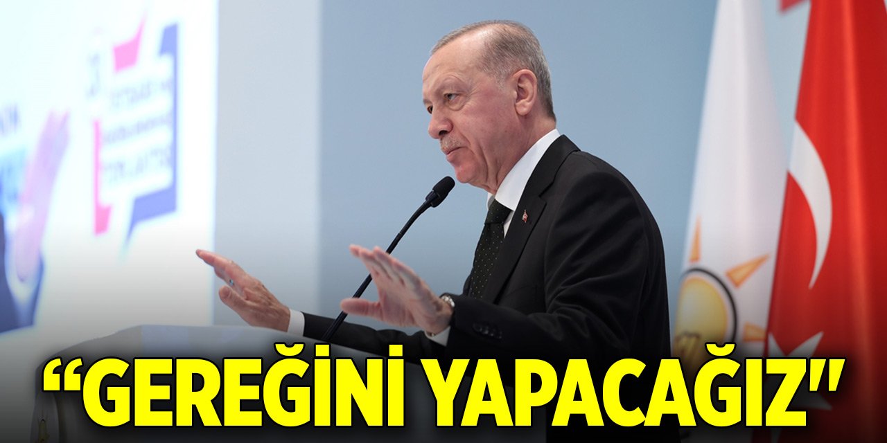 Cumhurbaşkanı Erdoğan: "Beklentilerin farkındayız, gereğini yapacağız."
