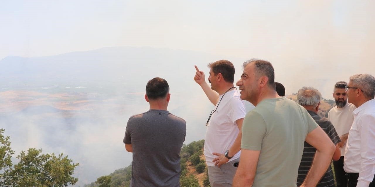 Manisa’daki yangında 5 bin dönümlük alan küle döndü