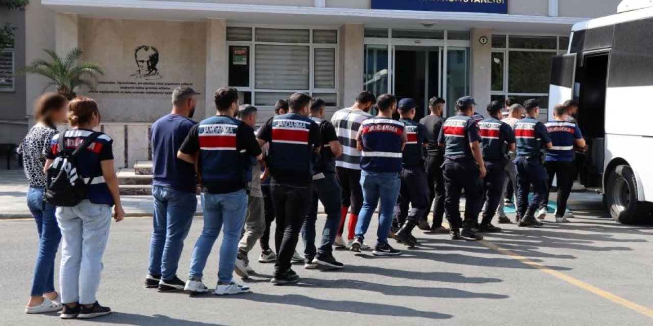 Mersin'de PKK/YPG operasyonu: 12 gözaltı
