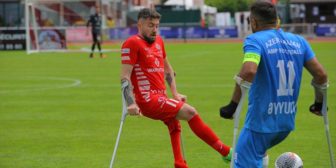 Ampute Milli Futbol Takımı, Azerbaycan'ı 12-1 yendi