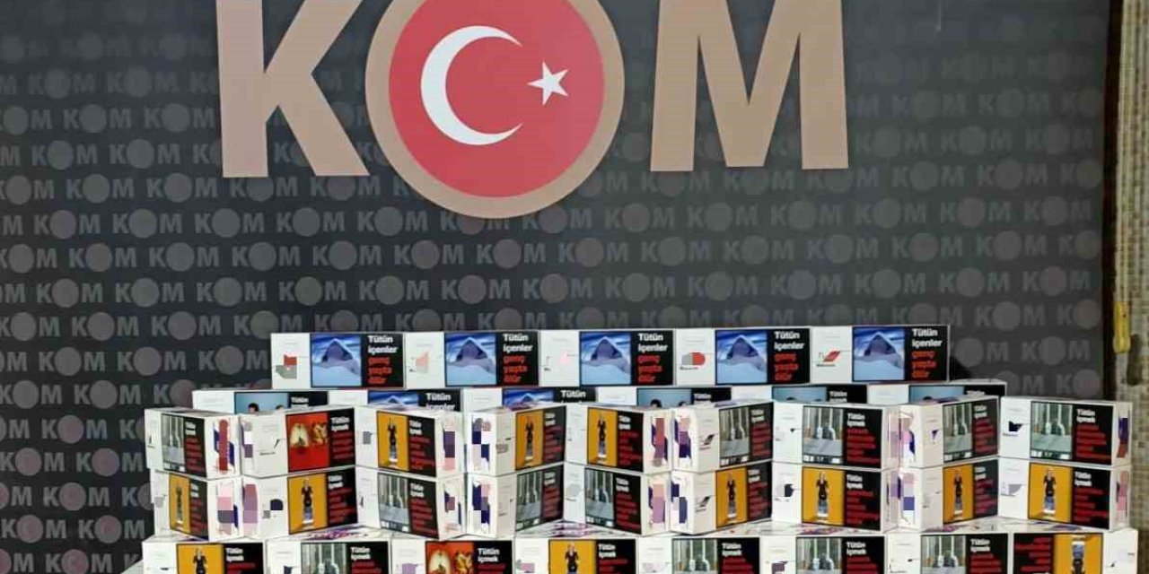 Kırıkkale’de kaçakçılık operasyonu: Çok sayıda ürün ele geçirildi