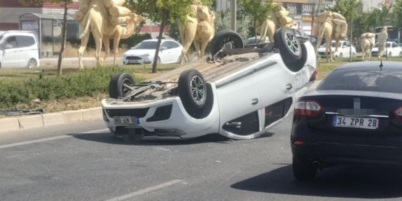 Mardin’de iki otomobil çarpıştı: 6 yaralı