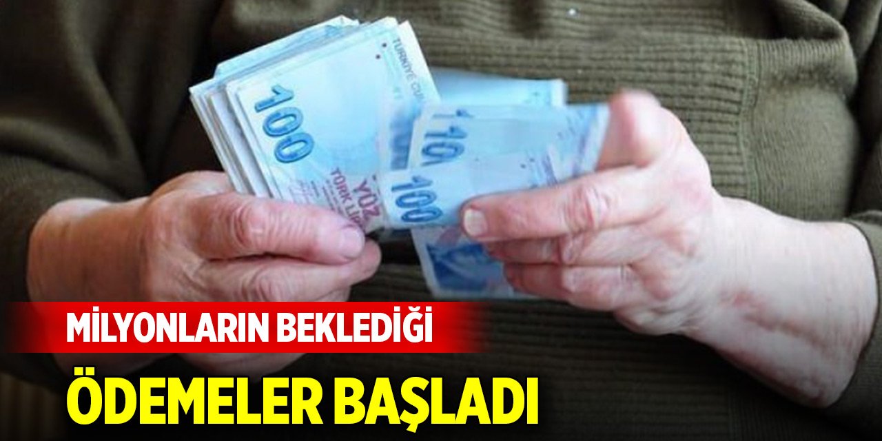 Son Dakika! Emekli bayram ikramiyesi ödemeleri başladı