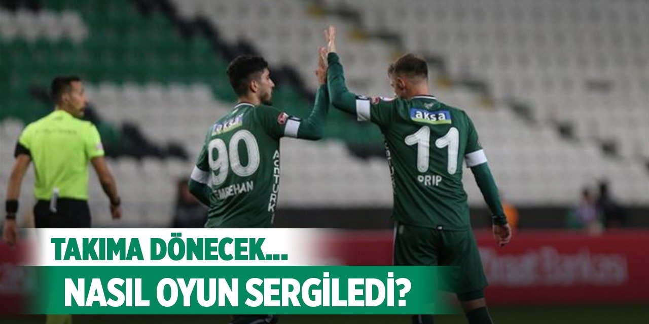 Konyaspor'un genç forveti nasıl dönüyor?