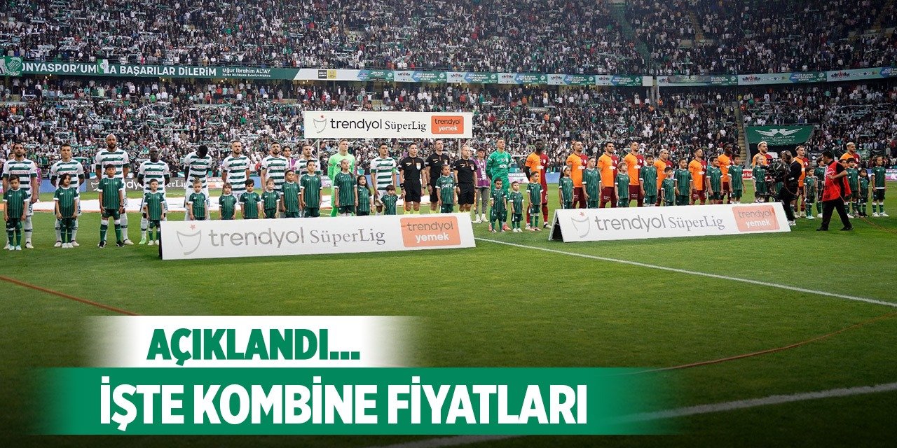 Konyaspor'da kombine fiyatları belirlendi!