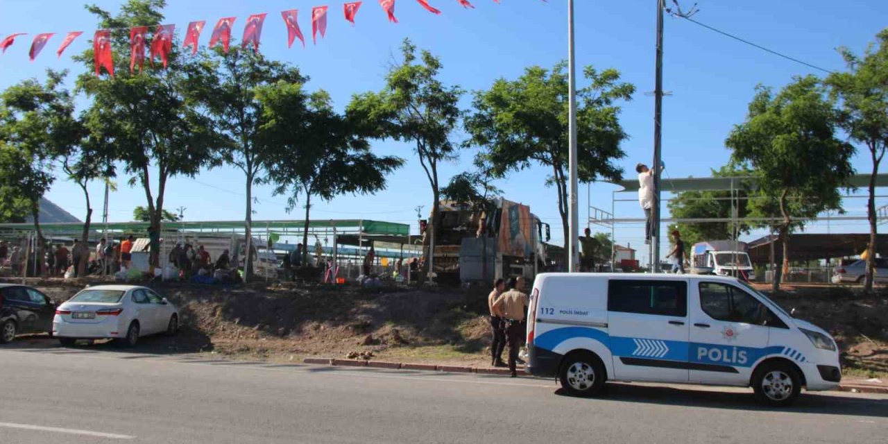 Kurban eti verilmeyince kendini asmaya çalıştı