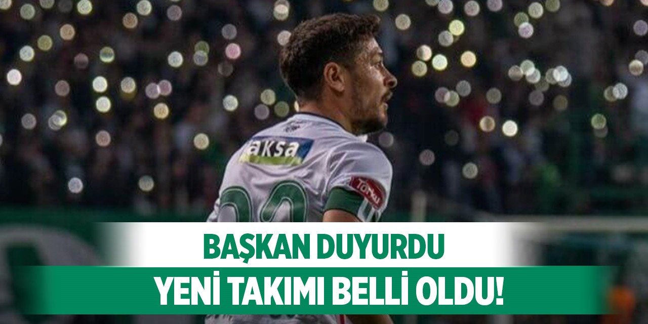 Konyaspor'dan ayrıldı, 1. Lige imza atıyor!