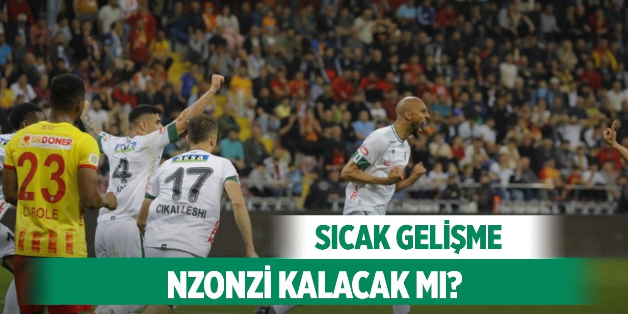 Konyaspor NZonzi gelişmesi!