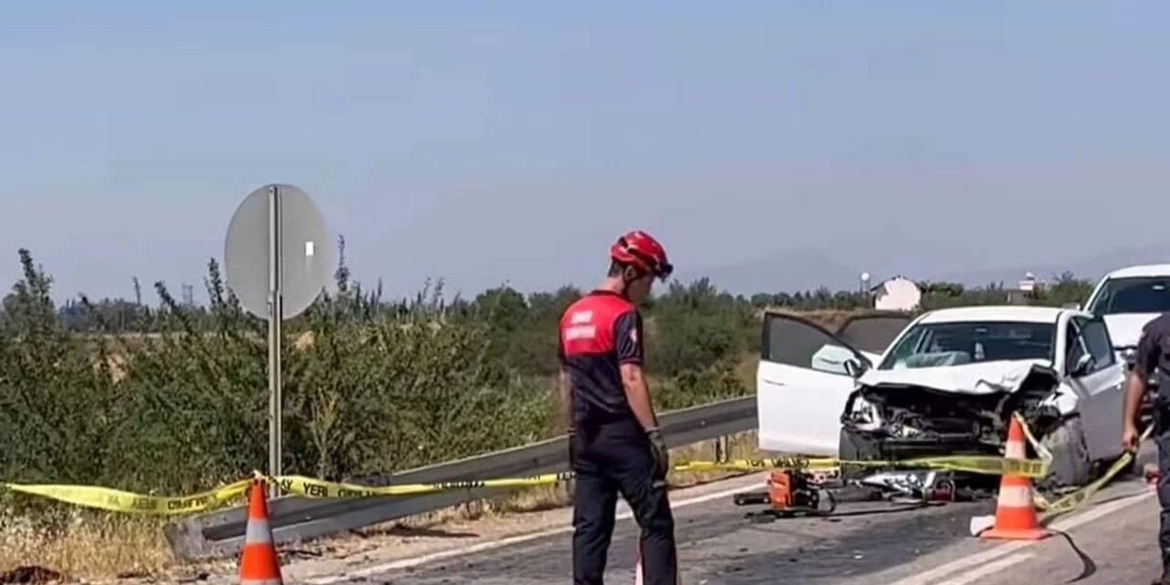 Kazada karı-koca öldü, iki çocuk yetim kaldı