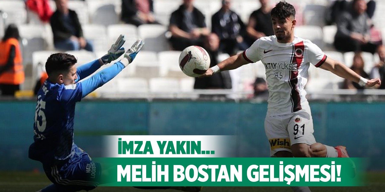 Konyaspor, Melih Bostan'da sona yaklaştı!