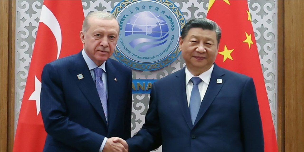Son Dakika! Cumhurbaşkanı Erdoğan, Çin Devlet Başkanı Şi ile görüştü