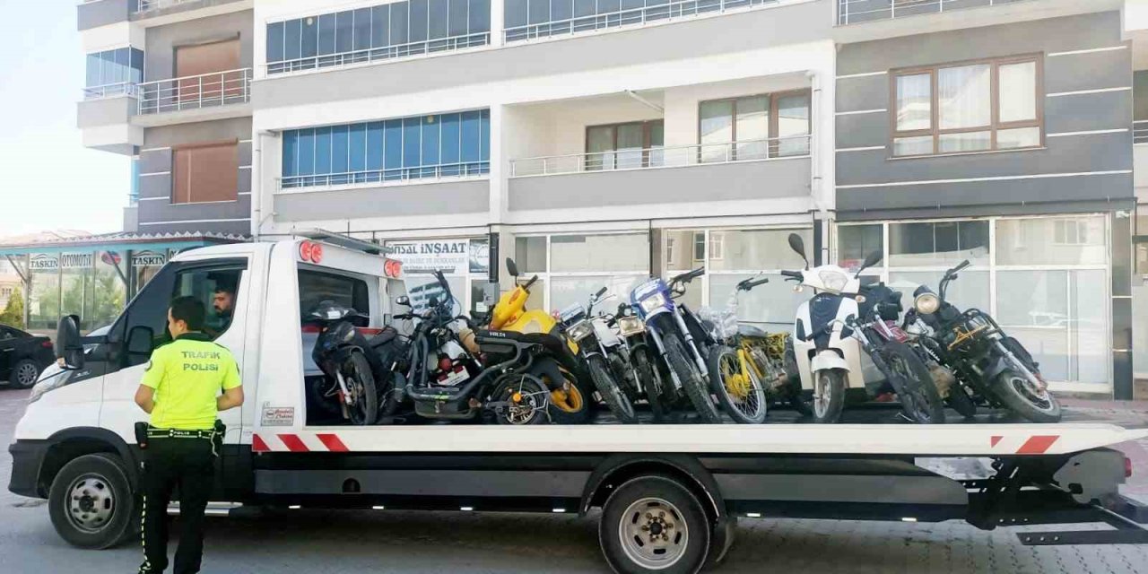 Konya'da motosikletler toplanıyor