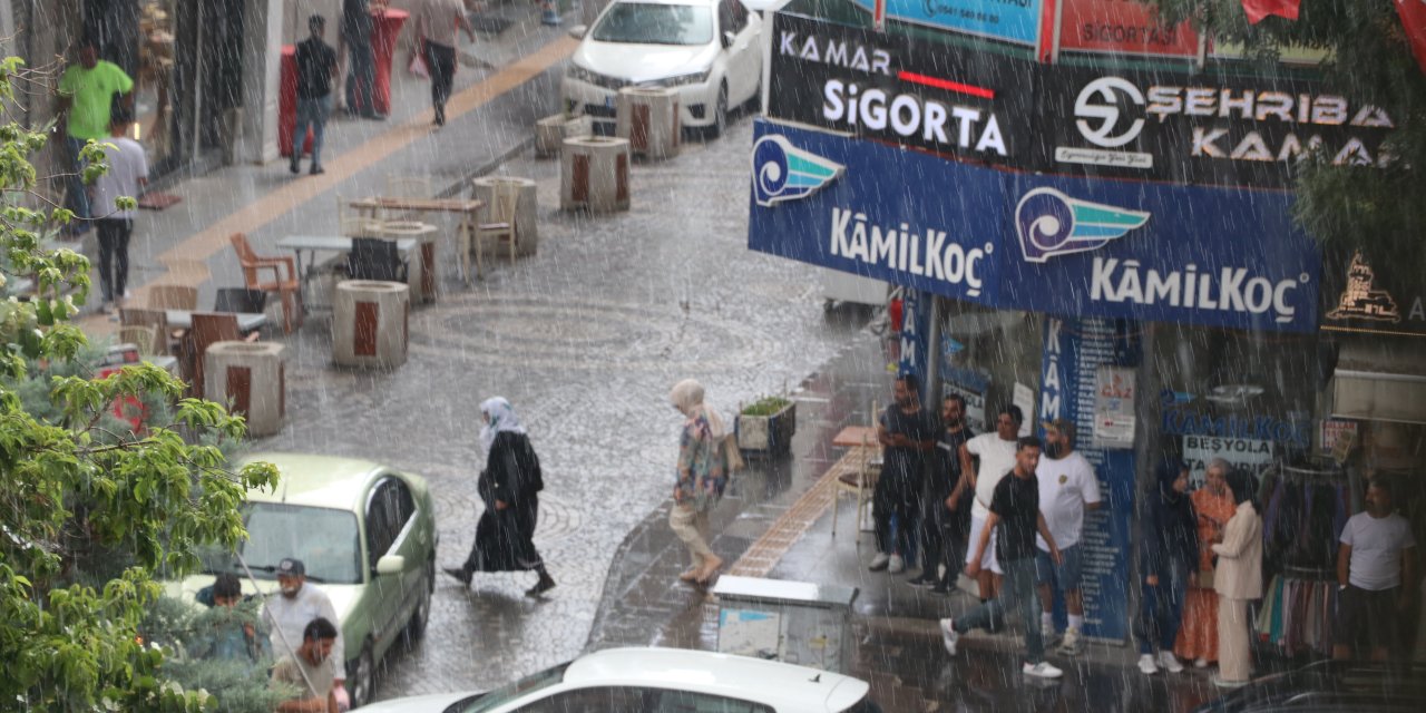 Van'da sağanak!