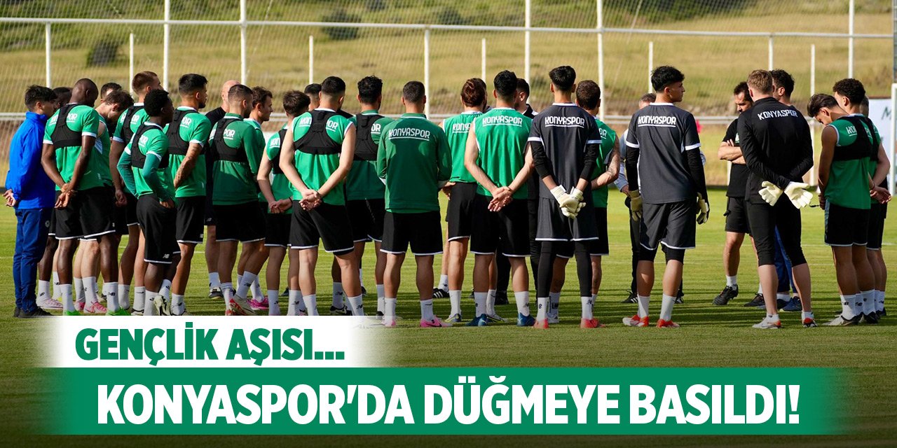 Konyaspor'da gençlik operasyonu!