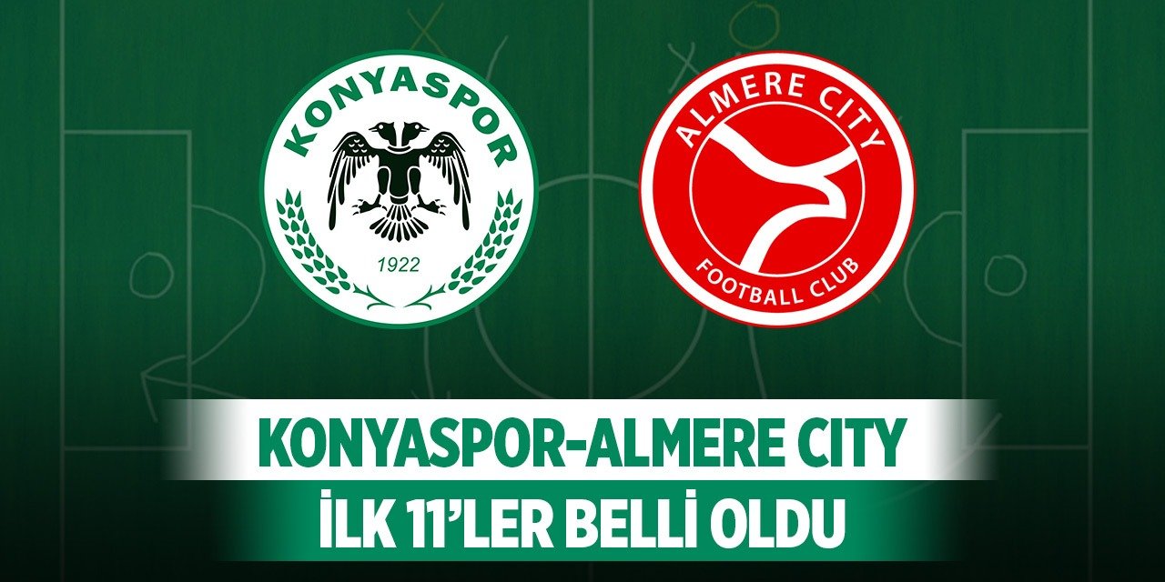 Konyaspor, Almere City'e karşı!