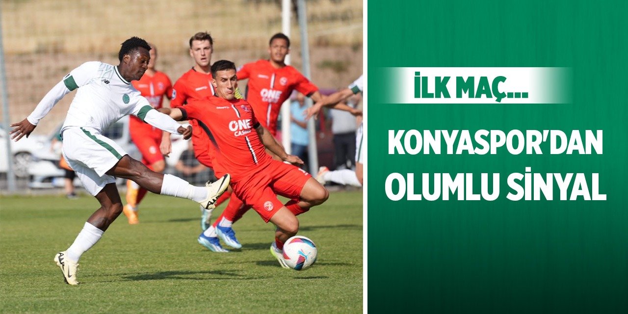 Konyaspor'dan bol gollü hazırlık!