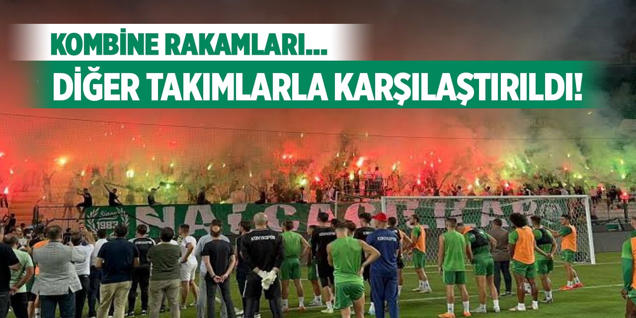 Konyaspor'da kombine rakamları!