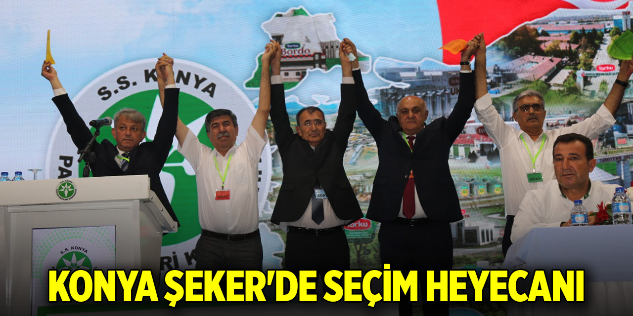 Konya Şeker'de seçim heyecanı