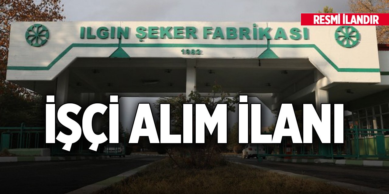 İşçi alım ilanı