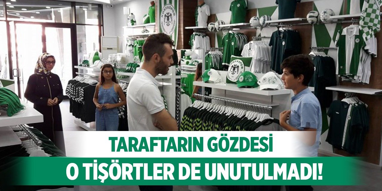 Konyaspor'da taraftarın gözde forması!