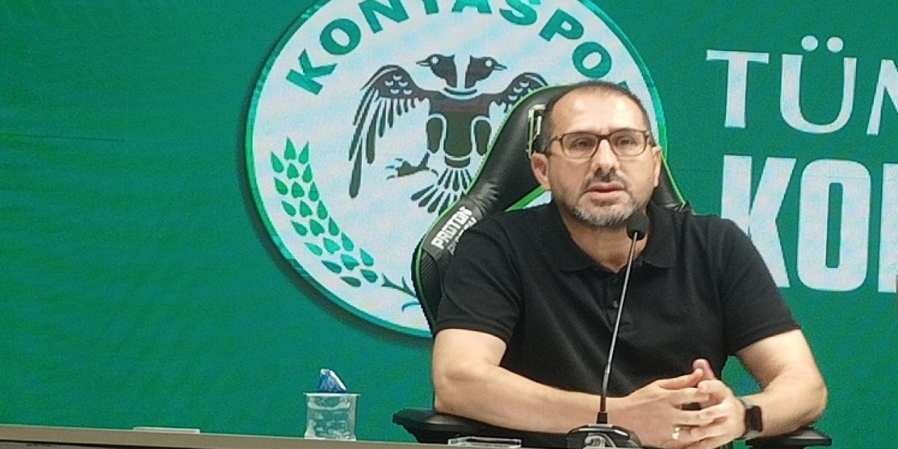 Konyaspor'da Adem Bulut'tan o eleştirilere  tepki!