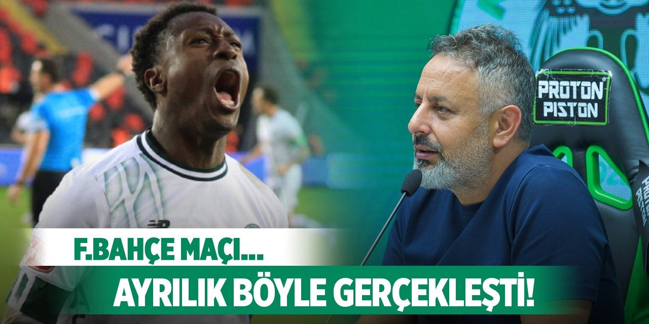 Konyaspor'da Moreno ayrılığının bilinmeyenleri!