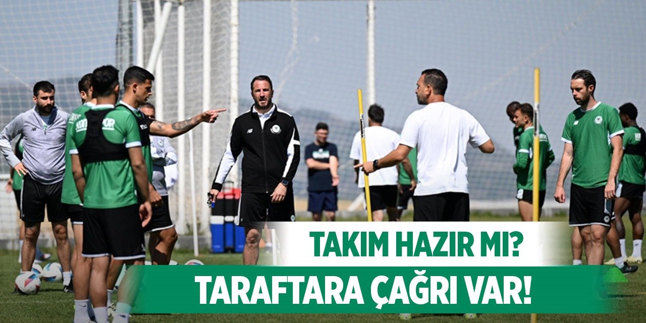 Konyaspor lige odaklandı, Hoca'nın mesajları