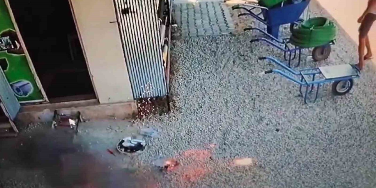 Robot süpürge alev aldı sonra bomba gibi patladı