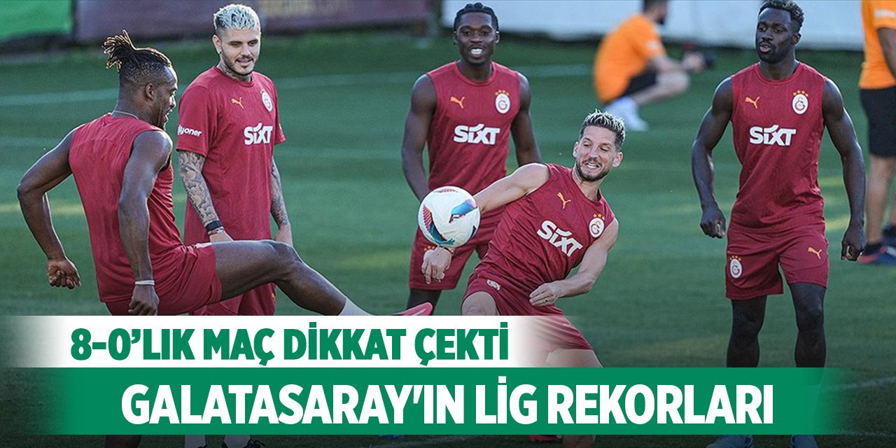 Galatasaray'ın lig rekorları