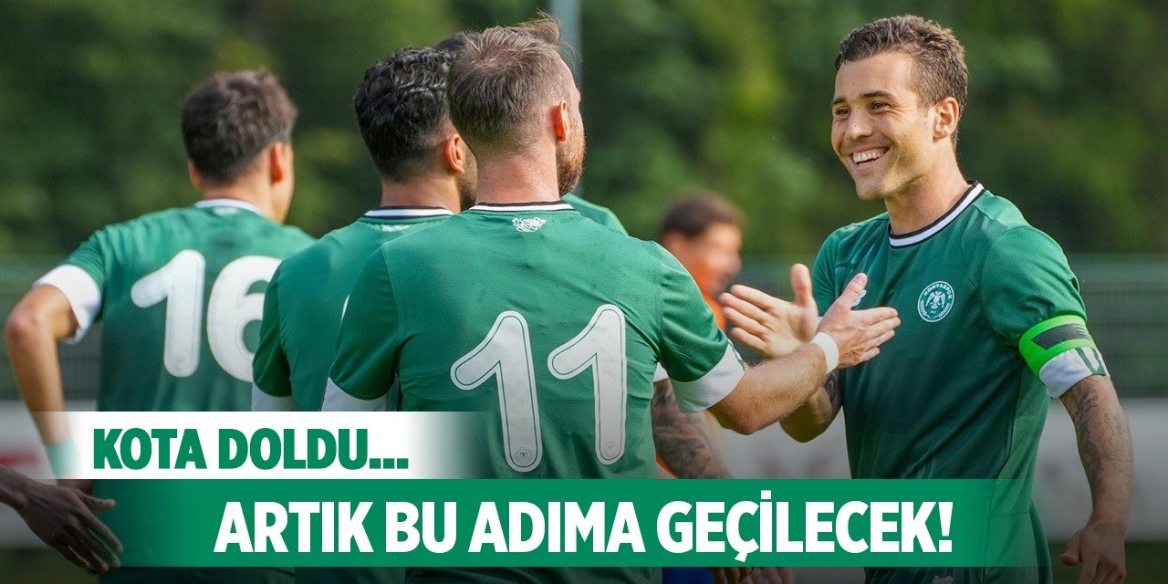 Konyaspor'da gözler artık bu adımlarda