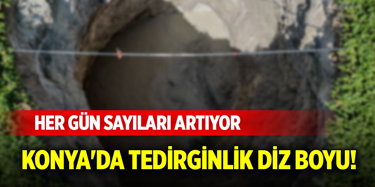 Konya'da tedirginlik diz boyu! Her gün sayıları artıyor